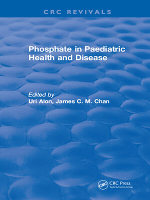 cover image of Phosphate in Paediatric Health and Disease